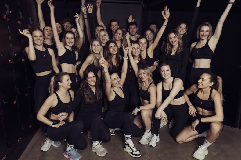 Studio with treadmills